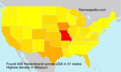 Surname Heldenbrand in USA Surname Heldenbrand in USA