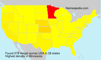 Surname Helget in USA Surname Helget in USA