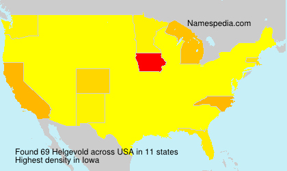 Surname Helgevold in USA Surname Helgevold in USA