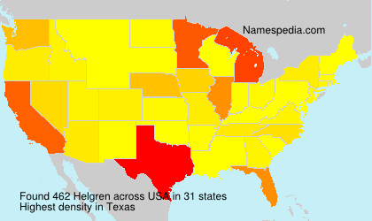 Surname Helgren in USA Surname Helgren in USA