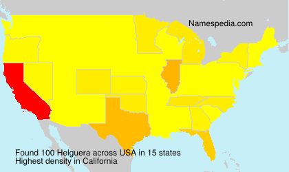 Surname Helguera in USA Surname Helguera in USA