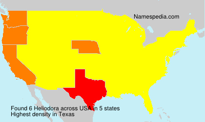 Surname Heliodora in USA Surname Heliodora in USA
