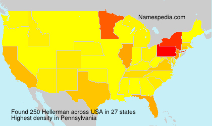 Surname Hellerman in USA