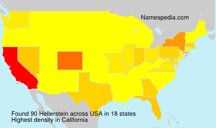 Surname Hellerstein in USA Surname Hellerstein in USA