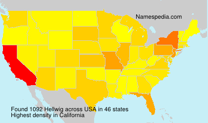 Surname Hellwig in USA