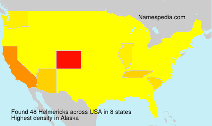 Surname Helmericks in USA Surname Helmericks in USA