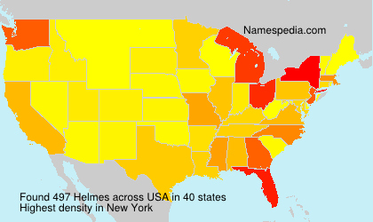 Surname Helmes in USA Surname Helmes in USA