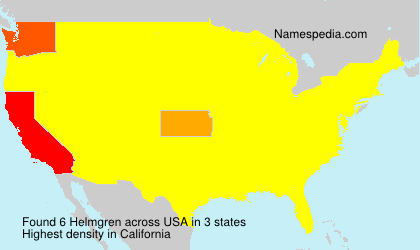 Surname Helmgren in USA Surname Helmgren in USA