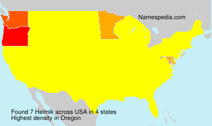 Surname Helmik in USA Surname Helmik in USA