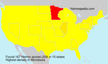 Surname Helmin in USA Surname Helmin in USA