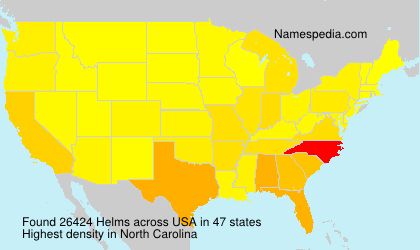 Surname Helms in USA Surname Helms in USA