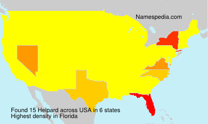 Surname Helpard in USA Surname Helpard in USA