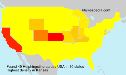 Surname Helphingstine in USA Surname Helphingstine in USA