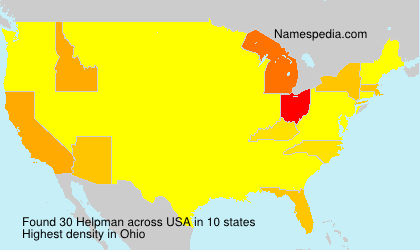 Surname Helpman in USA Surname Helpman in USA