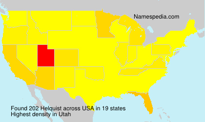 Surname Helquist in USA Surname Helquist in USA