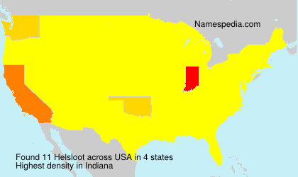 Surname Helsloot in USA Surname Helsloot in USA