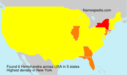 Surname Hemchandra in USA Surname Hemchandra in USA