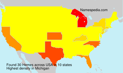Surname Hemes in USA Surname Hemes in USA