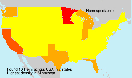 Surname Hemi in USA Surname Hemi in USA
