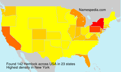 Surname Hemlock in USA Surname Hemlock in USA