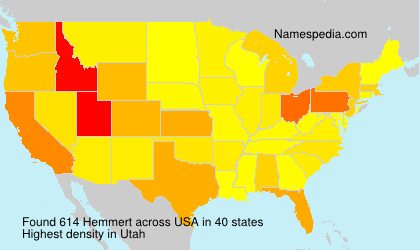 Surname Hemmert in USA Surname Hemmert in USA