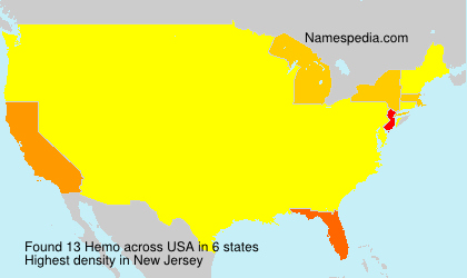 Surname Hemo in USA Surname Hemo in USA