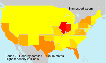 Surname Hendrey in USA Surname Hendrey in USA