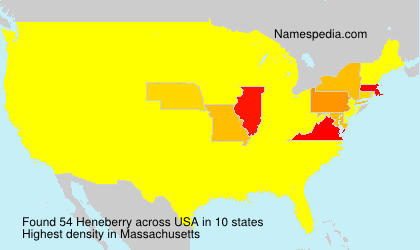 Surname Heneberry in USA Surname Heneberry in USA