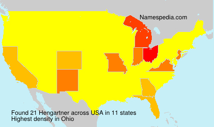 Surname Hengartner in USA Surname Hengartner in USA