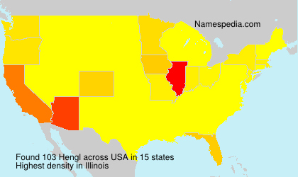 Surname Hengl in USA Surname Hengl in USA
