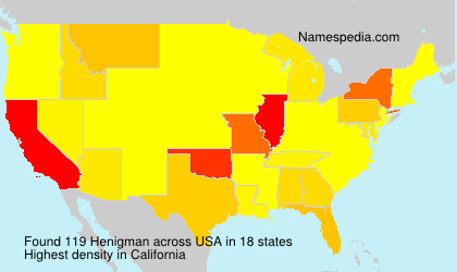 Surname Henigman in USA Surname Henigman in USA
