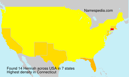 Surname Hennah in USA Surname Hennah in USA