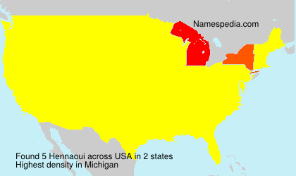 Surname Hennaoui in USA Surname Hennaoui in USA
