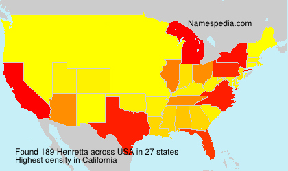 Surname Henretta in USA Surname Henretta in USA