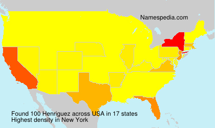 Surname Henriguez in USA Surname Henriguez in USA