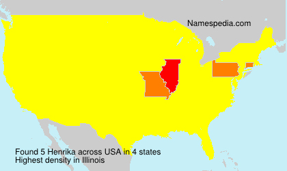 Surname Henrika in USA Surname Henrika in USA