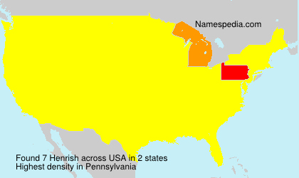 Surname Henrish in USA Surname Henrish in USA