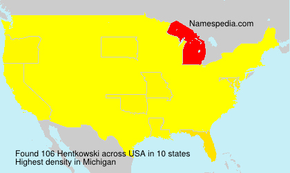 Surname Hentkowski in USA Surname Hentkowski in USA