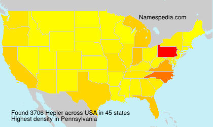 Surname Hepler in USA Surname Hepler in USA