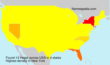 Surname Heppt in USA Surname Heppt in USA