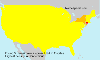 Surname Herasimowicz in USA Surname Herasimowicz in USA