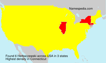 Surname Herbaczewski in USA Surname Herbaczewski in USA