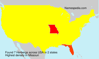 Surname Herbergs in USA Surname Herbergs in USA