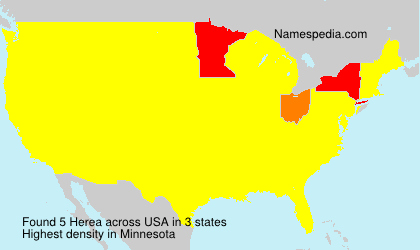 Surname Herea in USA Surname Herea in USA
