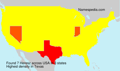 Surname Heresz in USA Surname Heresz in USA