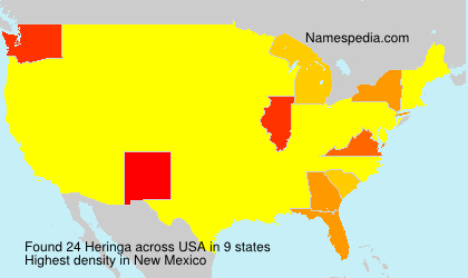 Surname Heringa in USA Surname Heringa in USA