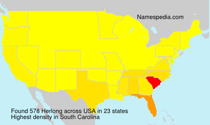 Surname Herlong in USA Surname Herlong in USA