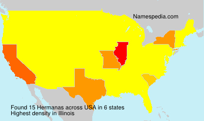 Surname Hermanas in USA Surname Hermanas in USA