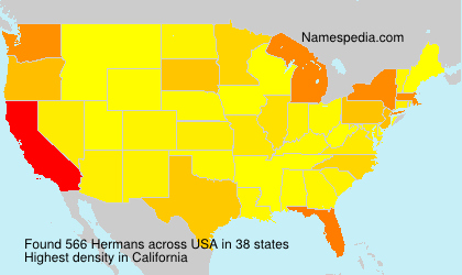 Surname Hermans in USA Surname Hermans in USA