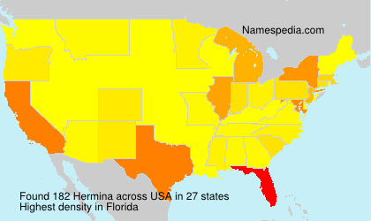 Surname Hermina in USA Surname Hermina in USA